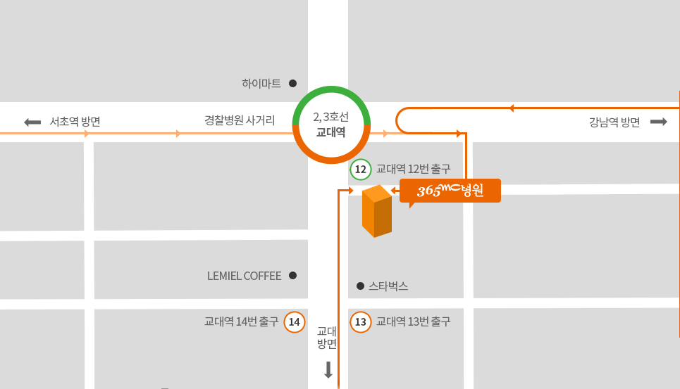 주차장 약도